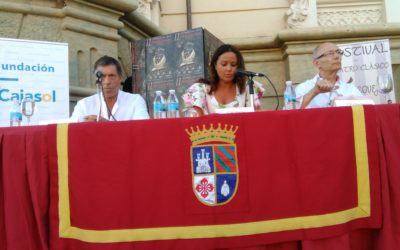 El actor Ramón Langa inauguró el II Festival de Teatro Clásico “Fuenteovejuna”