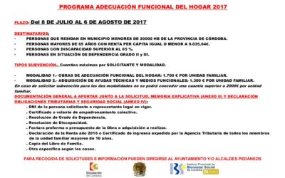 Programa de Adecuación Funcional del Hogar