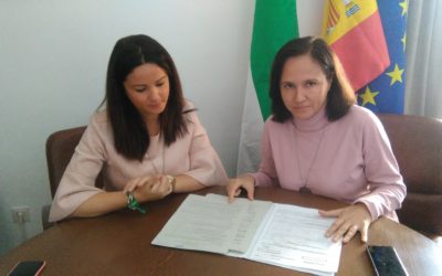 La Delegada de Fomento Josefina Vioque visita Fuente Obejuna y se reúne con la Alcaldesa Silvia Mellado para informar sobre las ayudas al alquiler de la Junta de Andalucía