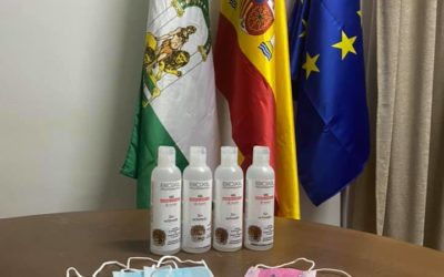 Nuevo reparto casa por casa de mascarillas y gel hidroalcohólico en Fuente Obejuna