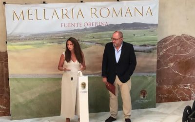 El rector de la UCO y la alcaldesa de Fuente Obejuna inauguran el I Curso de Arqueología en el yacimiento de Mellaria