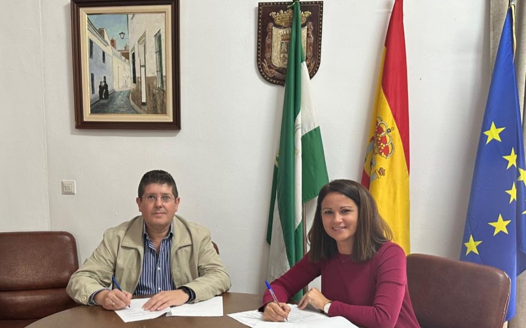 Firmado un convenio de colaboración entre el Ayuntamiento de Fuente Obejuna y el C.D Futbol Base Mellaria por un importe de 10.000 Euros