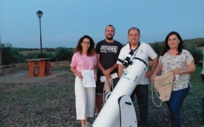 Celebrada una jornada de observaciones astronómicas en Los Panchez