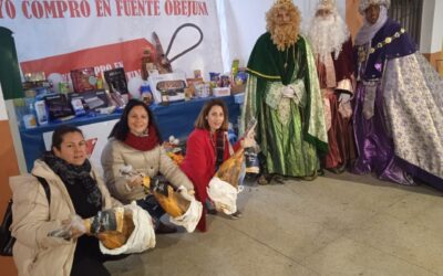Toni Molina gana la cesta de navidad navideña en Fuente Obejuna