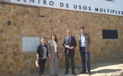 Comisión de seguimiento de la obra de la circunvalación y recepción del salón de usos múltiples en Cardenchosa-Los Morenos.