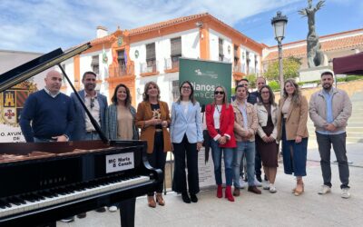 Fuente Obejuna disfrutó de un día especial con los “Pianos en la calle” de la Fundación Ricardo Delgado Vizcaino